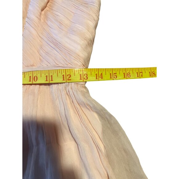 J. Crew Nadia Bridesmaid Pink Strapless Dress Size 2 100% Silk Bodice Lining NWT - Picture 13 of 14